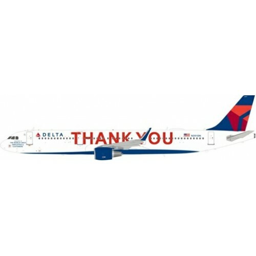 JFOX JFA321008 1/200 DELTA AIR LINES AIRBUS A321-211 THANK YOU N391DN
