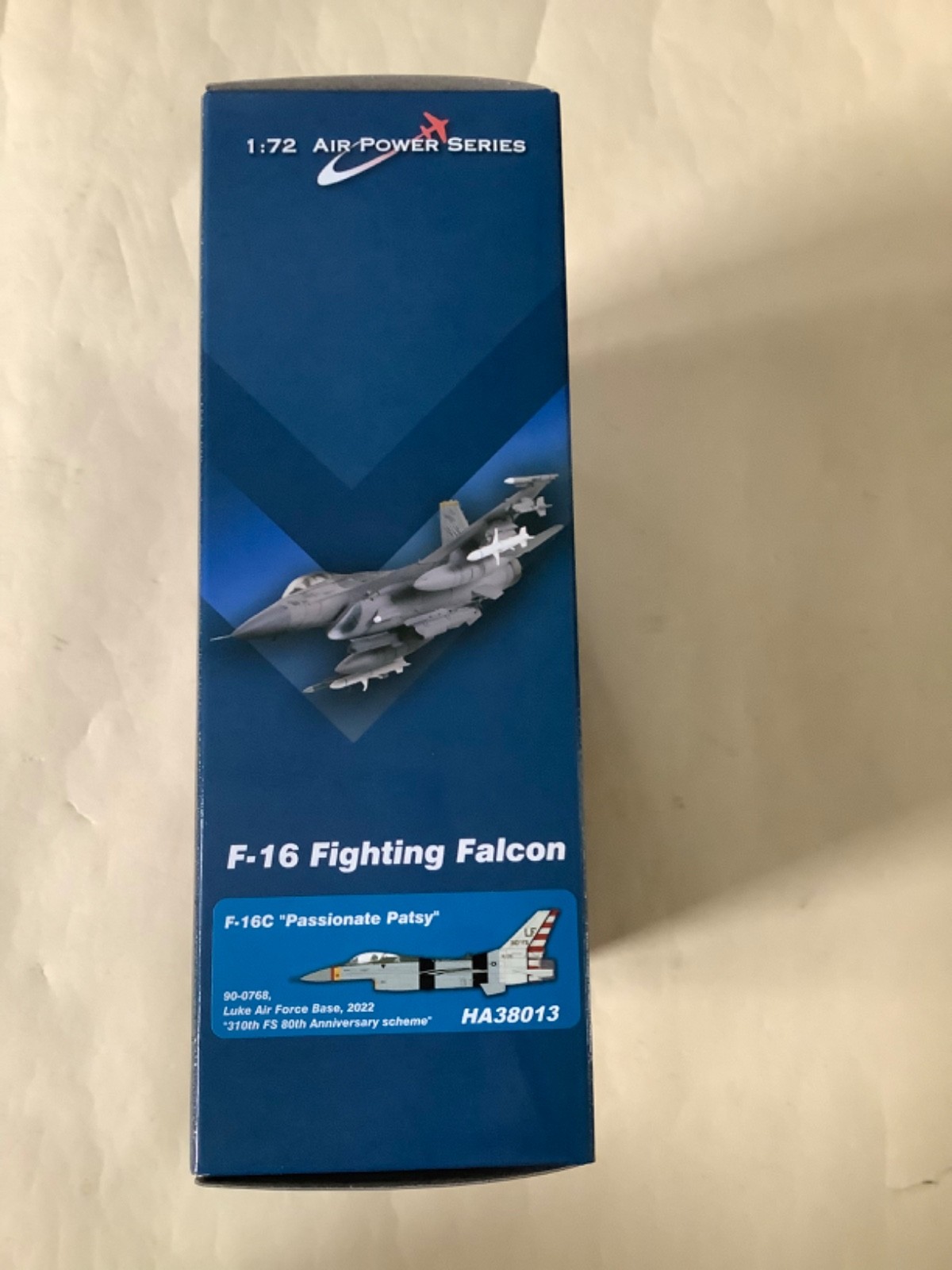 HOBBYMASTER 1:72 F-16C PASSIONATE PATSY, 310TH FS 80TH ANNIVERSARY 2022 HA38013