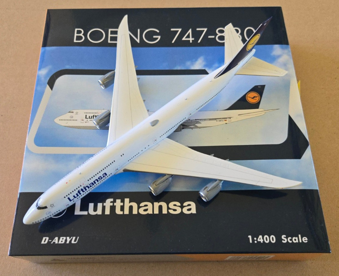 1:400 Boeing 747-8 Lufthansa D-ABYU Phoenix