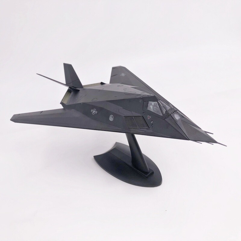 1:72 Alloy Diecast Military Model Lockheed F-117 Nighthawk Attack Fighter Plane