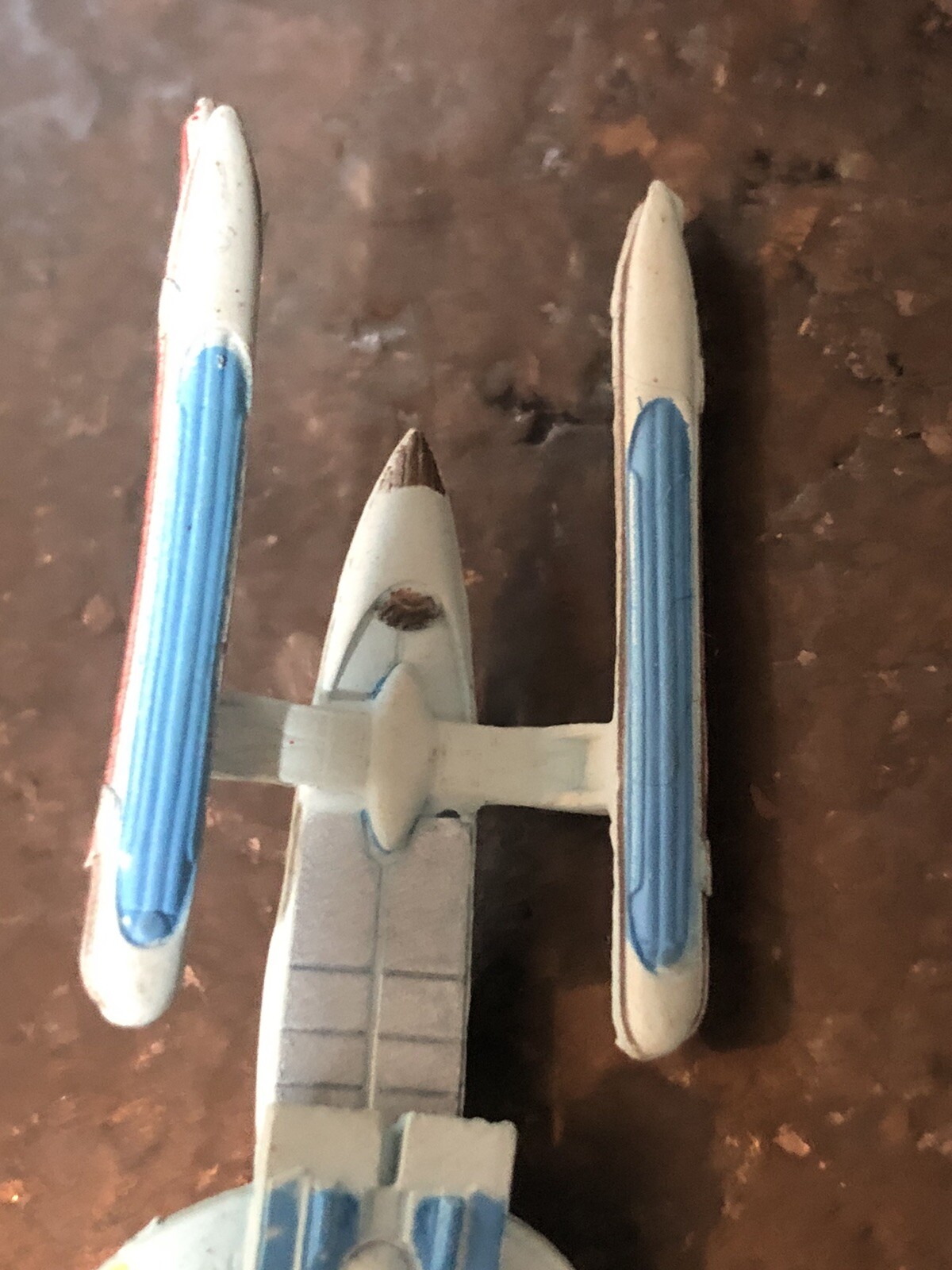 2 Micro Machines Blue/silver STAR TREK