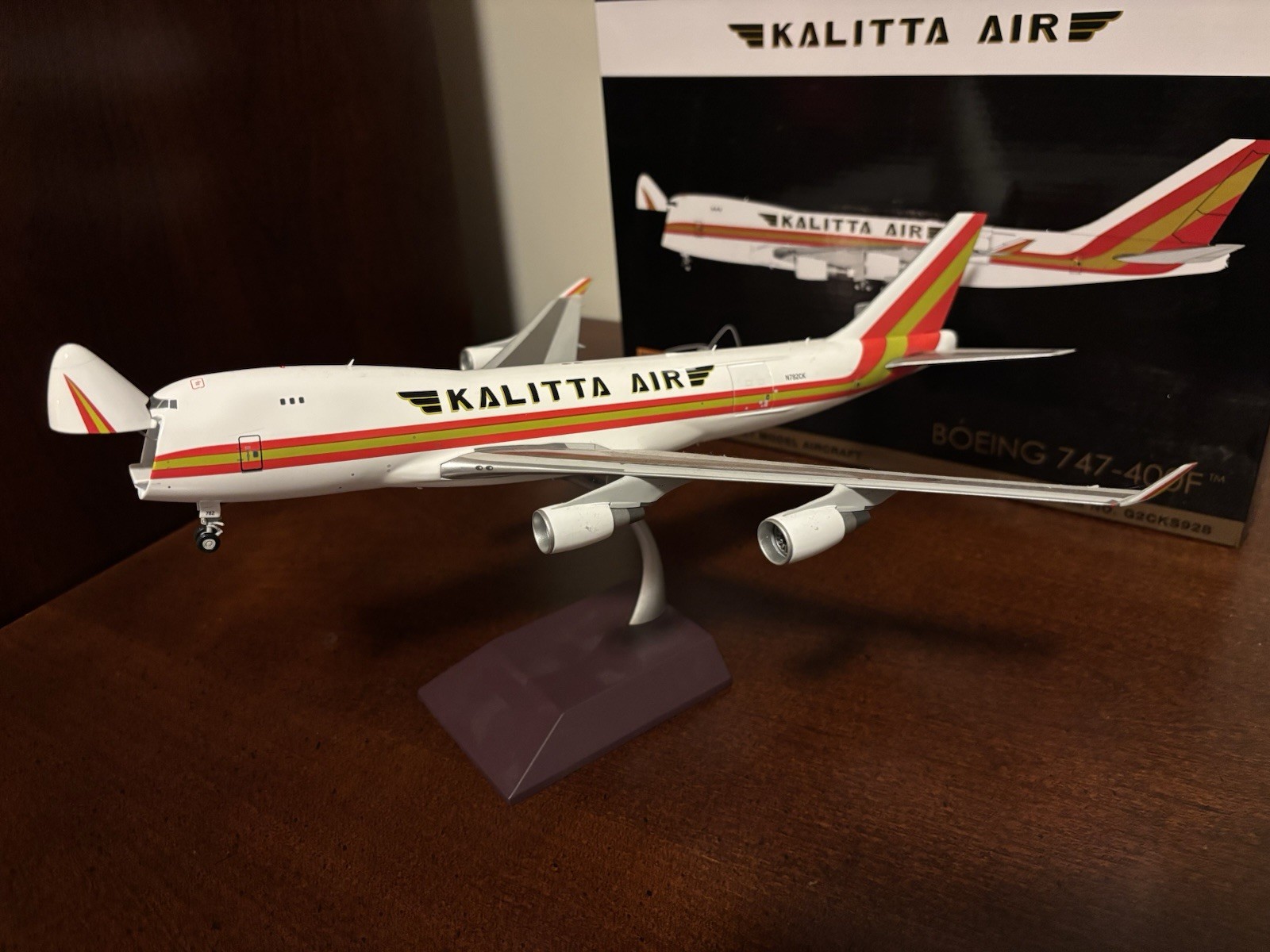 GEMINI JETS KALITTA AIR B747-400F INTERACTIVE 1:200 G2CKS928