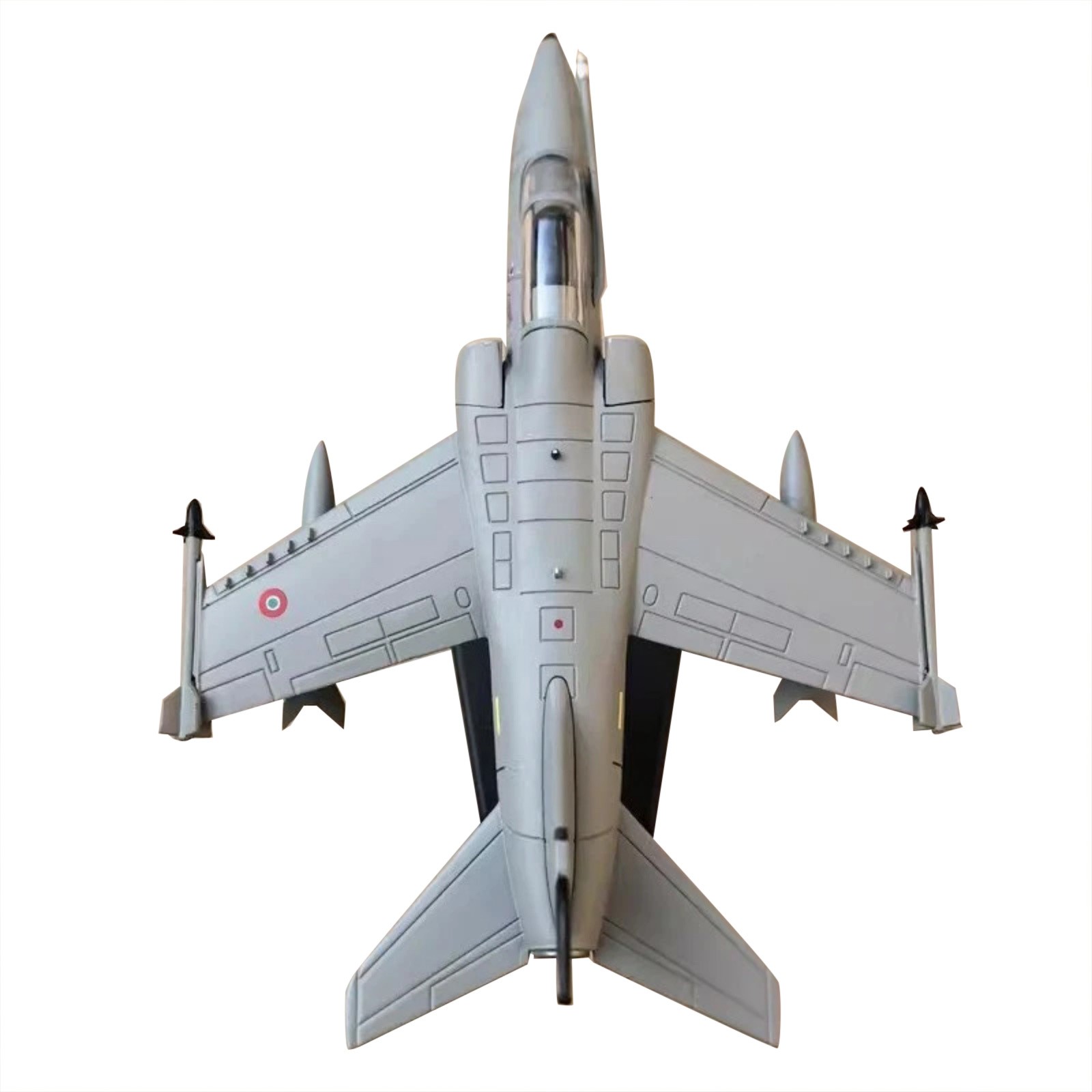 Italian Air Force AMX Ghibli Attack Fighter Diecast Alloy Model In 1:100 Scale