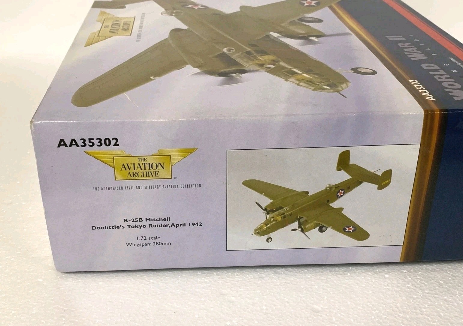Corgi The Aviation Archive B-25 Mitchell Doolittle’s Tokyo Raider April, 1942
