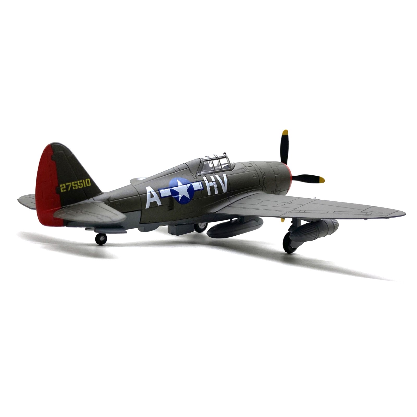 1:72 Scale P-47 Thunderbolt Model Authentic WWII US Aircraft Alloy Gift Ready