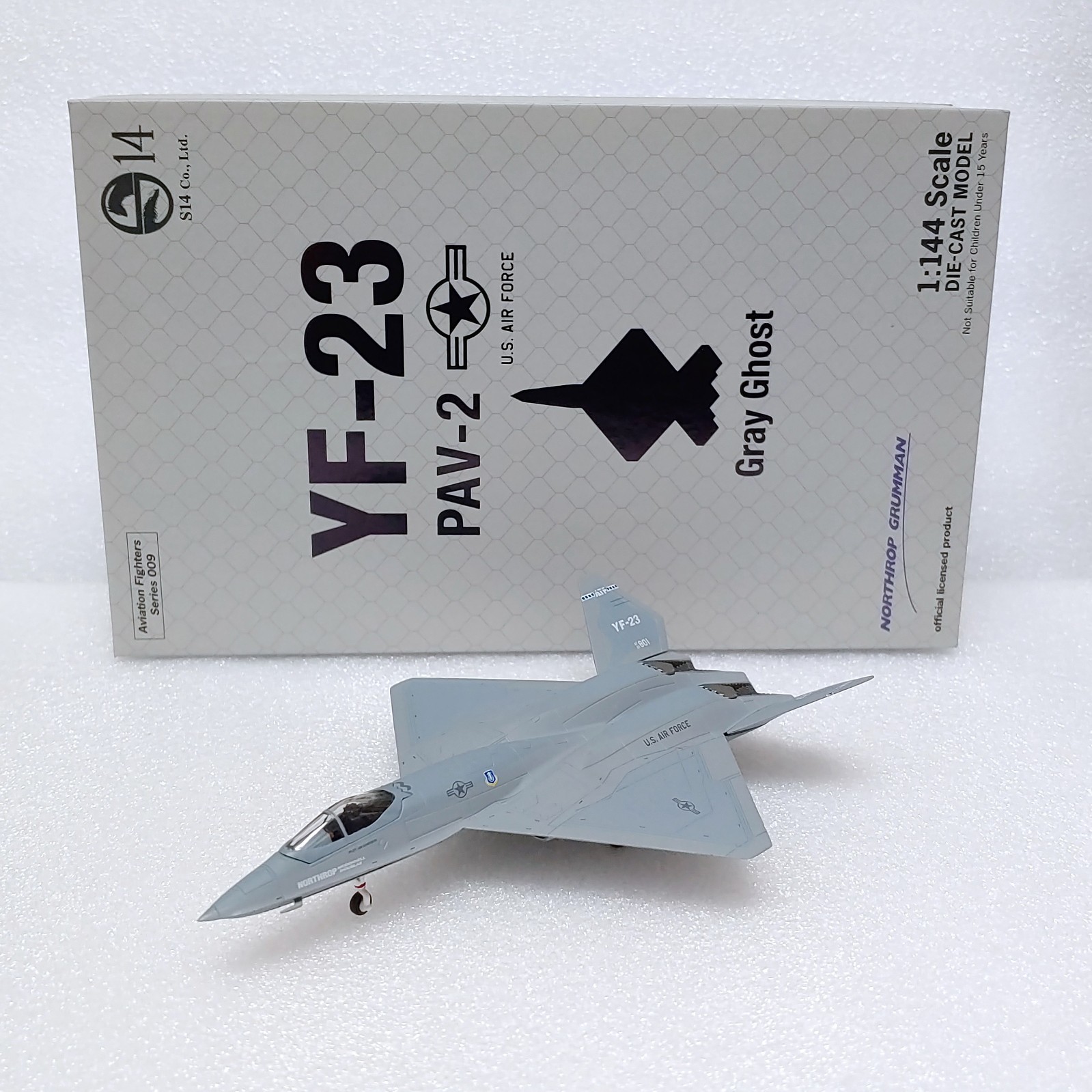 S14 1/144 YF-23 Black Widow II (PAV-2 Gray Ghost) *AVFS-009