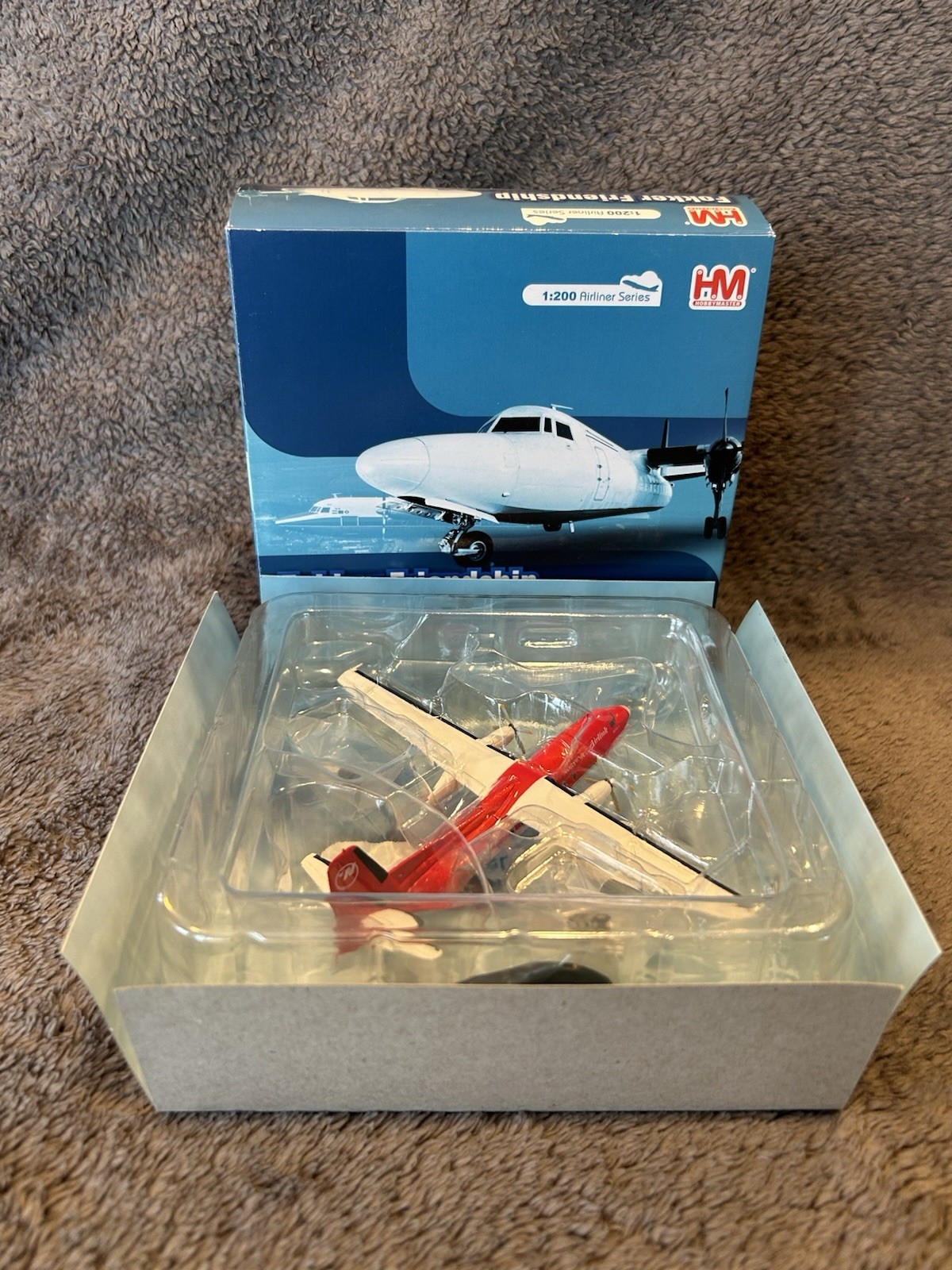 Hobby Master HL1107 Fokker Friendship Northwest Airlines N278MA 1:200 Diecast