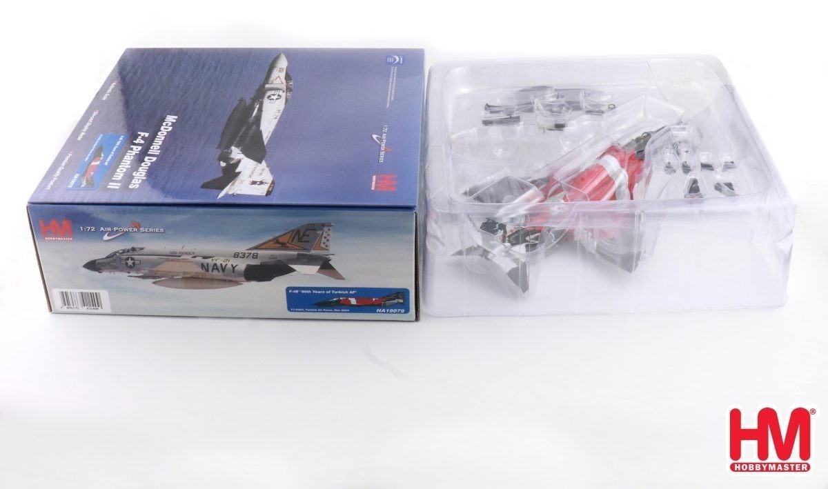 Hobby Master HA19079 Phantom II F-4E “50th Years of Turkish AF” 77-0303, 2024*