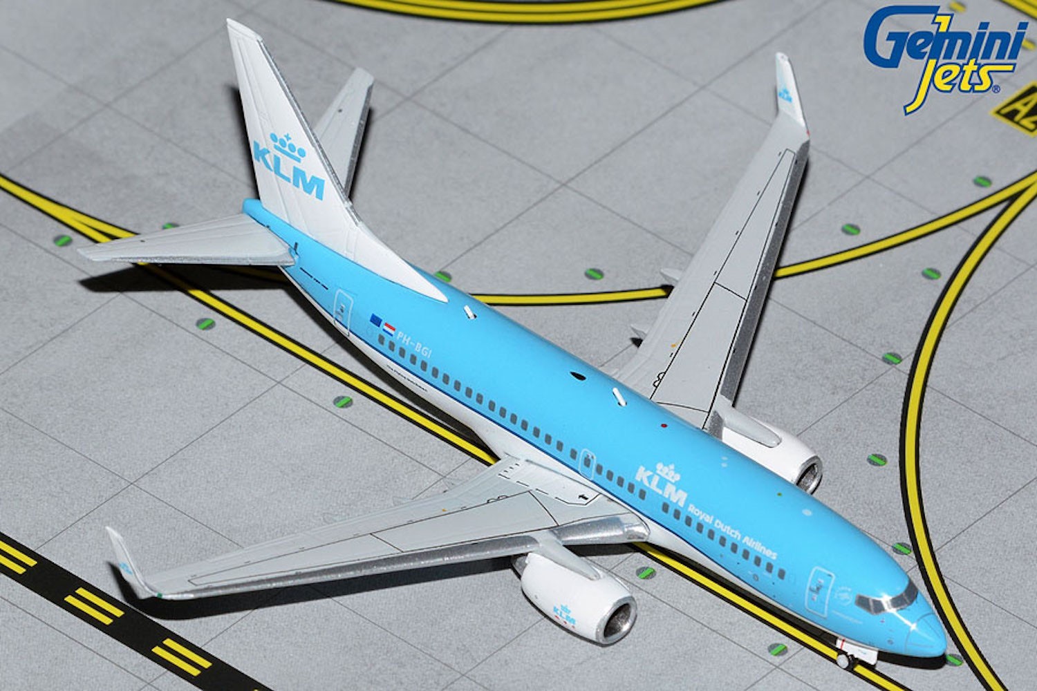KLM Boeing 737-700/Winglts PH-BGI Current 1/400 scale diecast GeminiJets