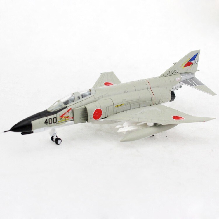 1:100 Mitsubishi F-4EJ Phantom II Fighter Model Diecast Military Collection Gift