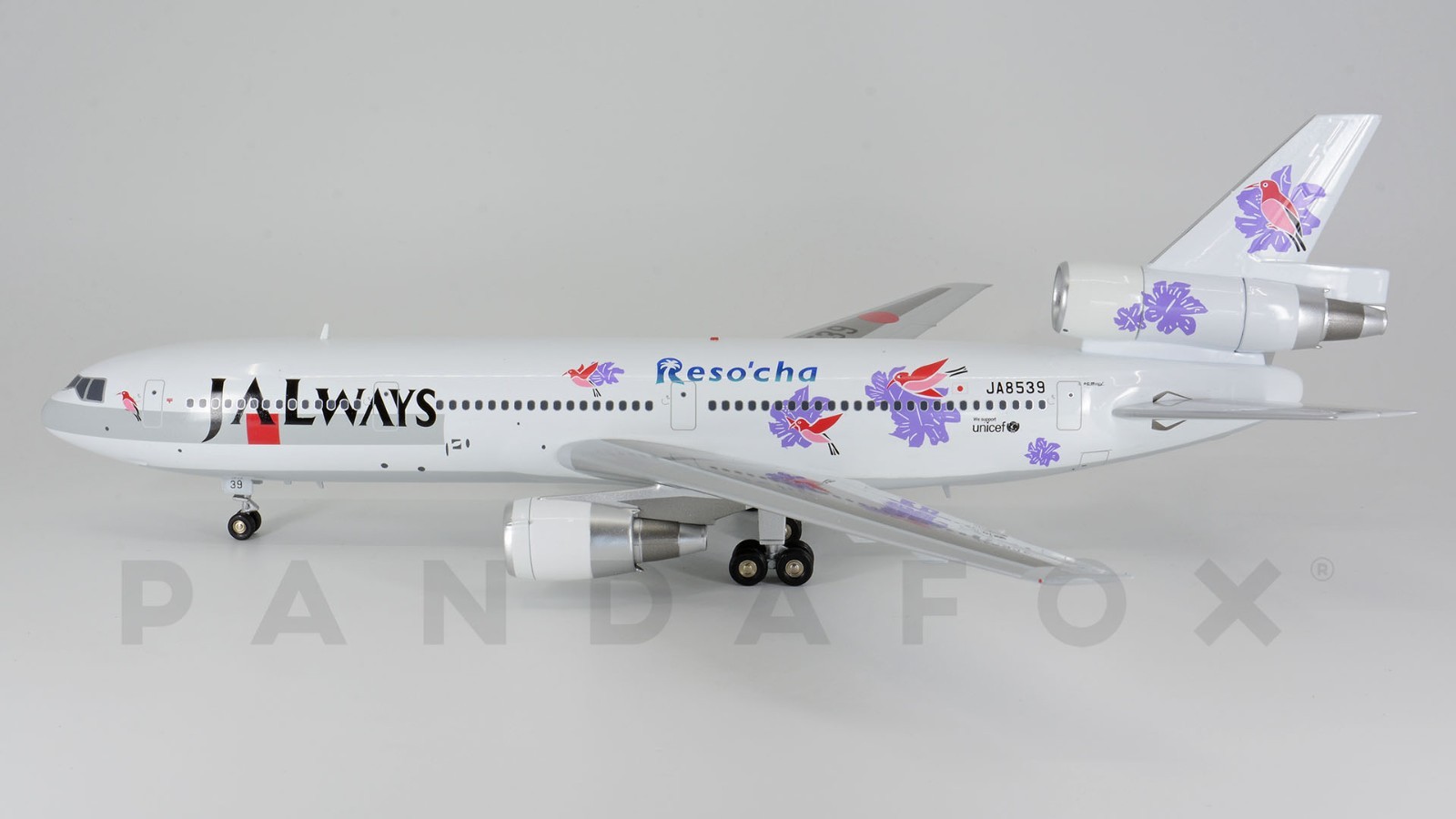 Japan Airlines DC-10-40 JA8539 Reso’cha Aviation BBOXJALW06 Scale 1:200 RARE