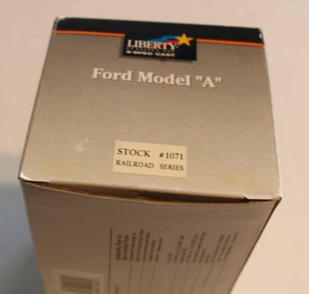 Liberty Classics Ford Model A Railroad Series Rock Island Diecast Bank ~ #1071
