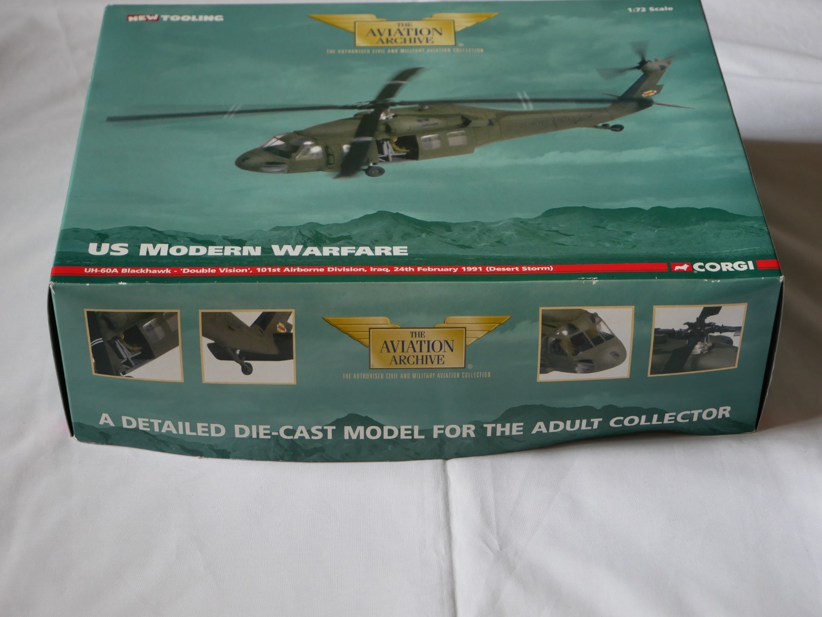 Corgi 1:72 Blackhawk “Double Vision” 101st 1991 Desert Storm *DAMAGED* AA35901