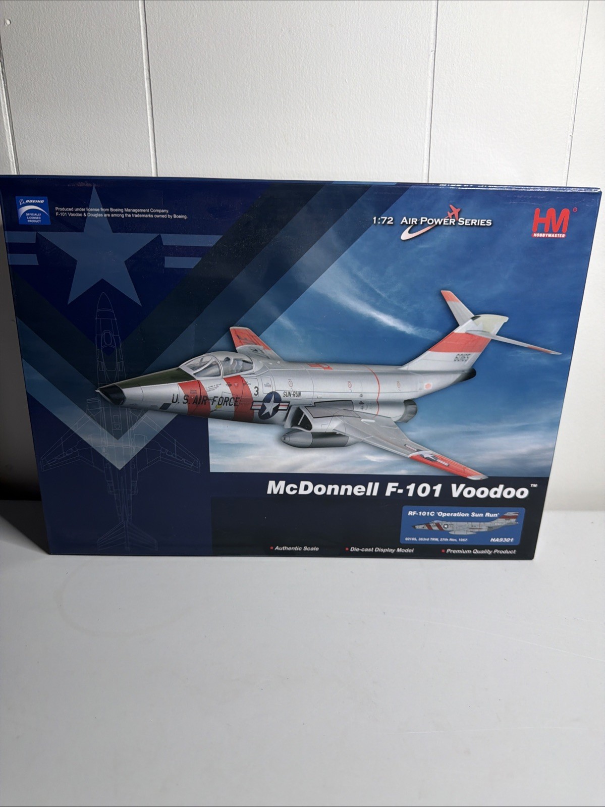 Hobby Master 1:72 USAF McDonnell RF-101C Voodoo Operation Sun Run HA9301