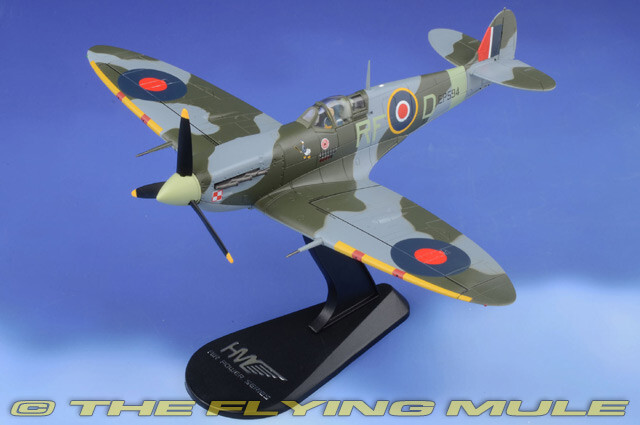 Hobby Master 1:48 Spitfire Mk V RAF No.303 (Polish) Sqn Jan Zumbach EP594