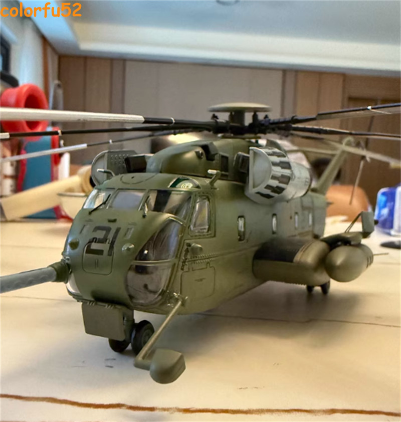 1:72 CH-53E SUPER STALLION 163086 VMX-1 PANZERKAMPF 14060PB21 Finished Model Toy