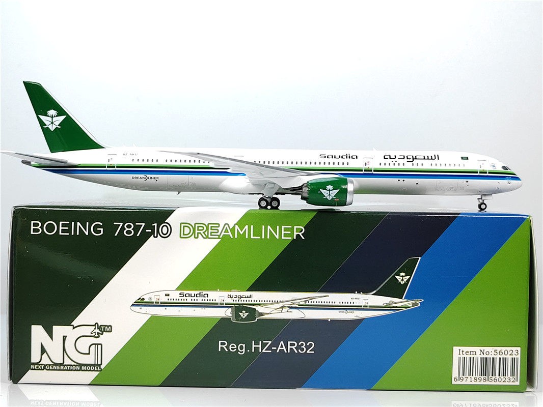 1:400 NG Models Saudia B787-10 Dreamliner HZ-AR32​ Plane Diecast Aircraft Model