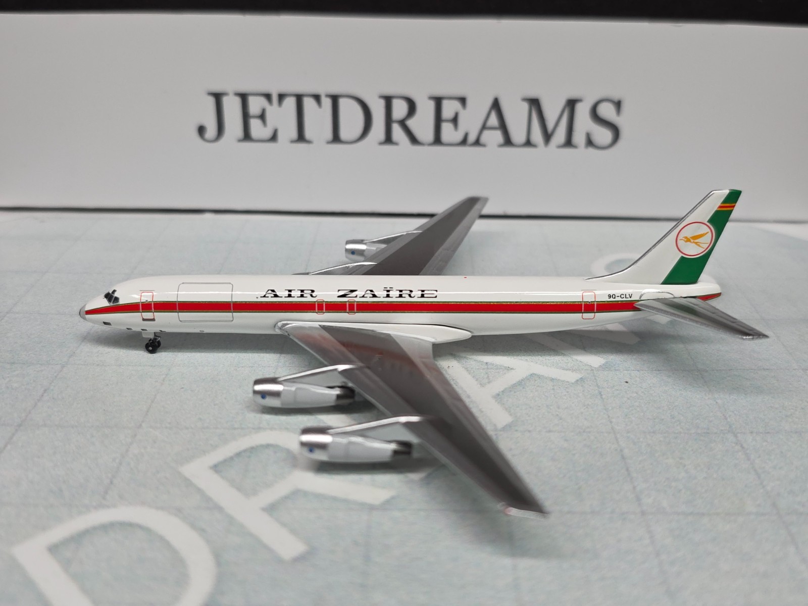1/400 AIR ZAIRE DC-8-54 / 54F 1970’S COLORS 9Q-CLV AEROCLASSICS