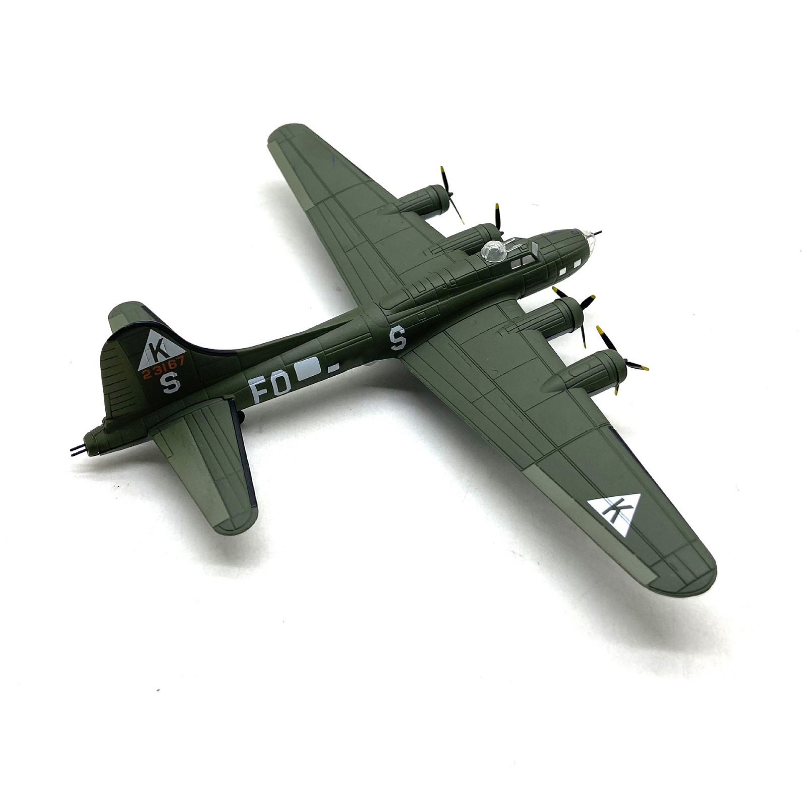 1/144 B-17 Bomber WWII Classic B17 Alloy Military Aircraft Model Plane Scene A