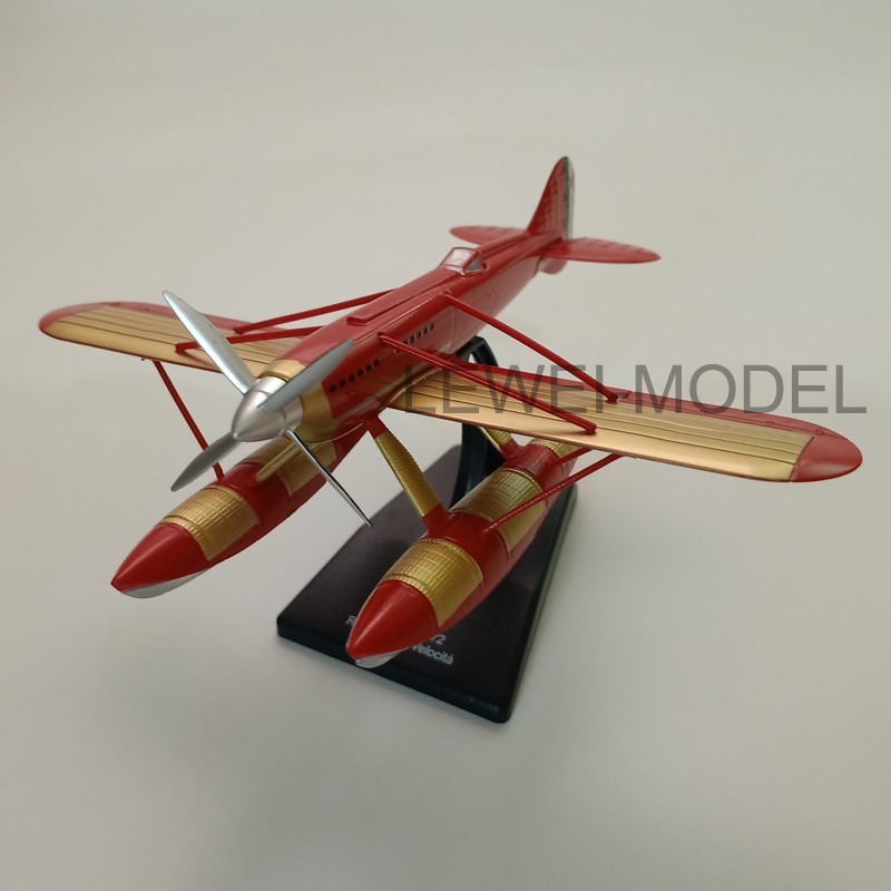 1:72 Macchi MC.72 Racing Seaplane Aircraft Model Diecast Military Collection WW1
