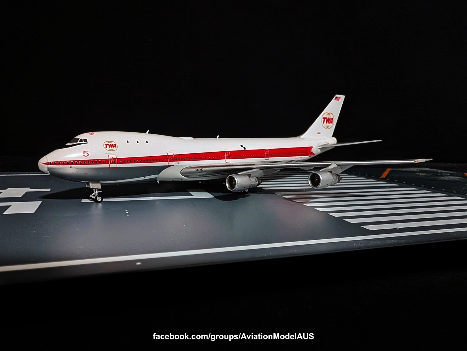 Patriot 1:400 Trans World Airlines TWA (TW) B747-100 N93101