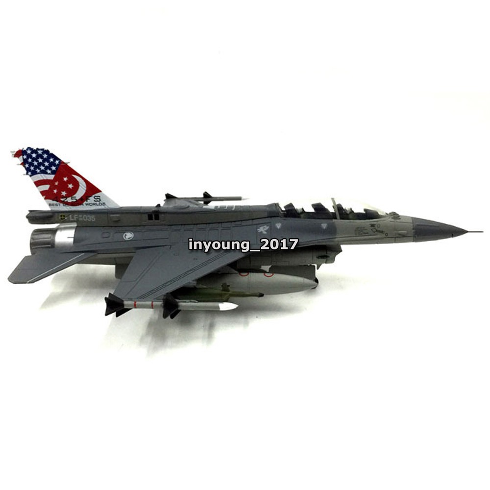 1/72 F-16D Block 50/52 Fighter Airplane Model Diecast Metal Military Plane Model