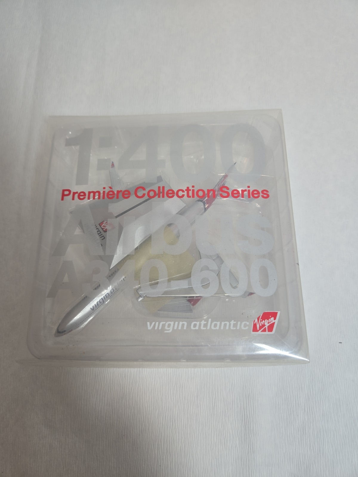 Models 1:400 Virgin Atlantic Airbus A340-600 Premiére Collection series READ