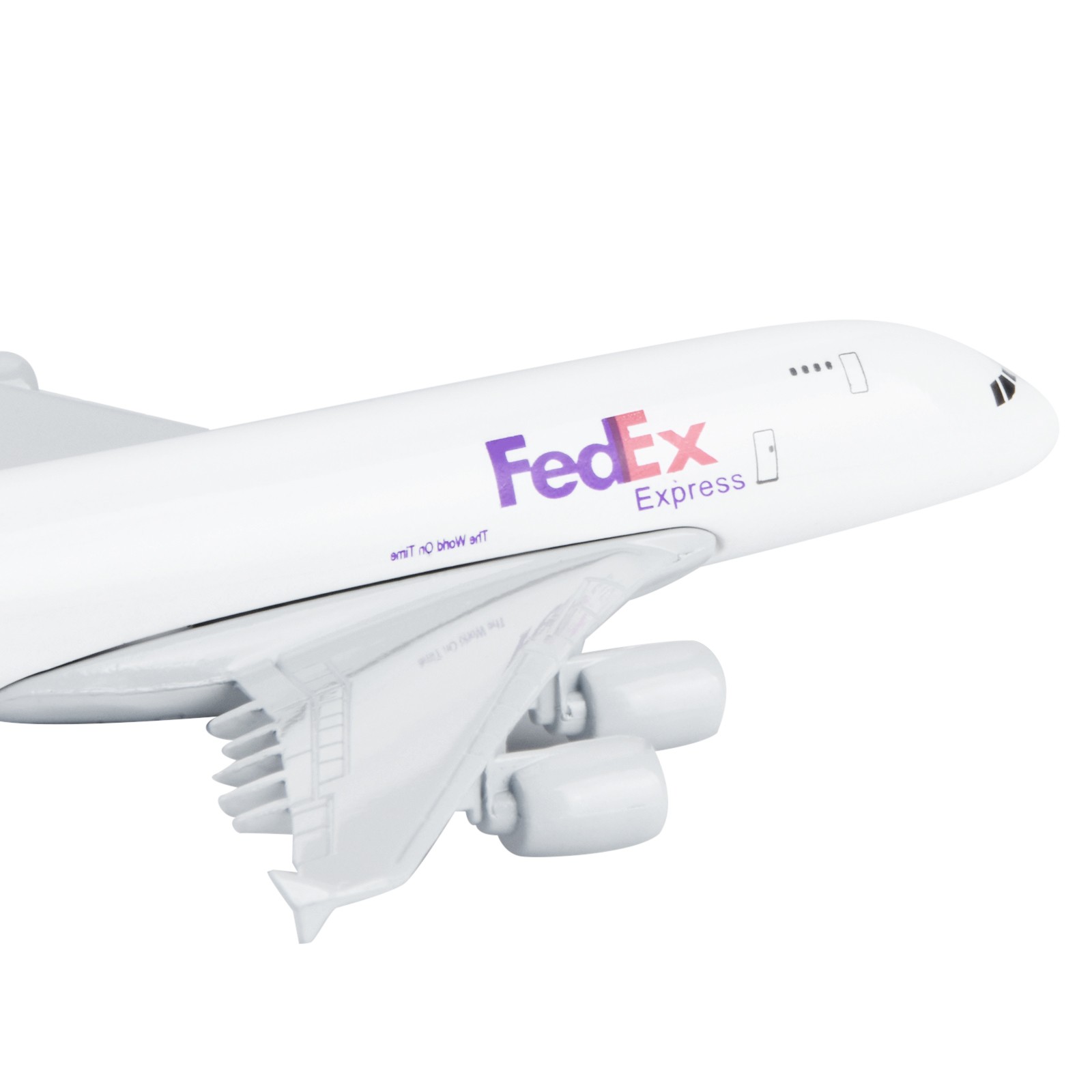 1:400 16cm A380 Cargo Express Composite Material Desk Aircraft Plane Model