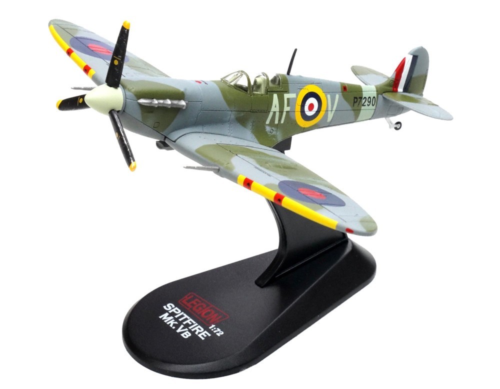 Spitfire Mk.IIa Air Fighting Development Unit RAF 1942 1/72 Scale Diecast Model
