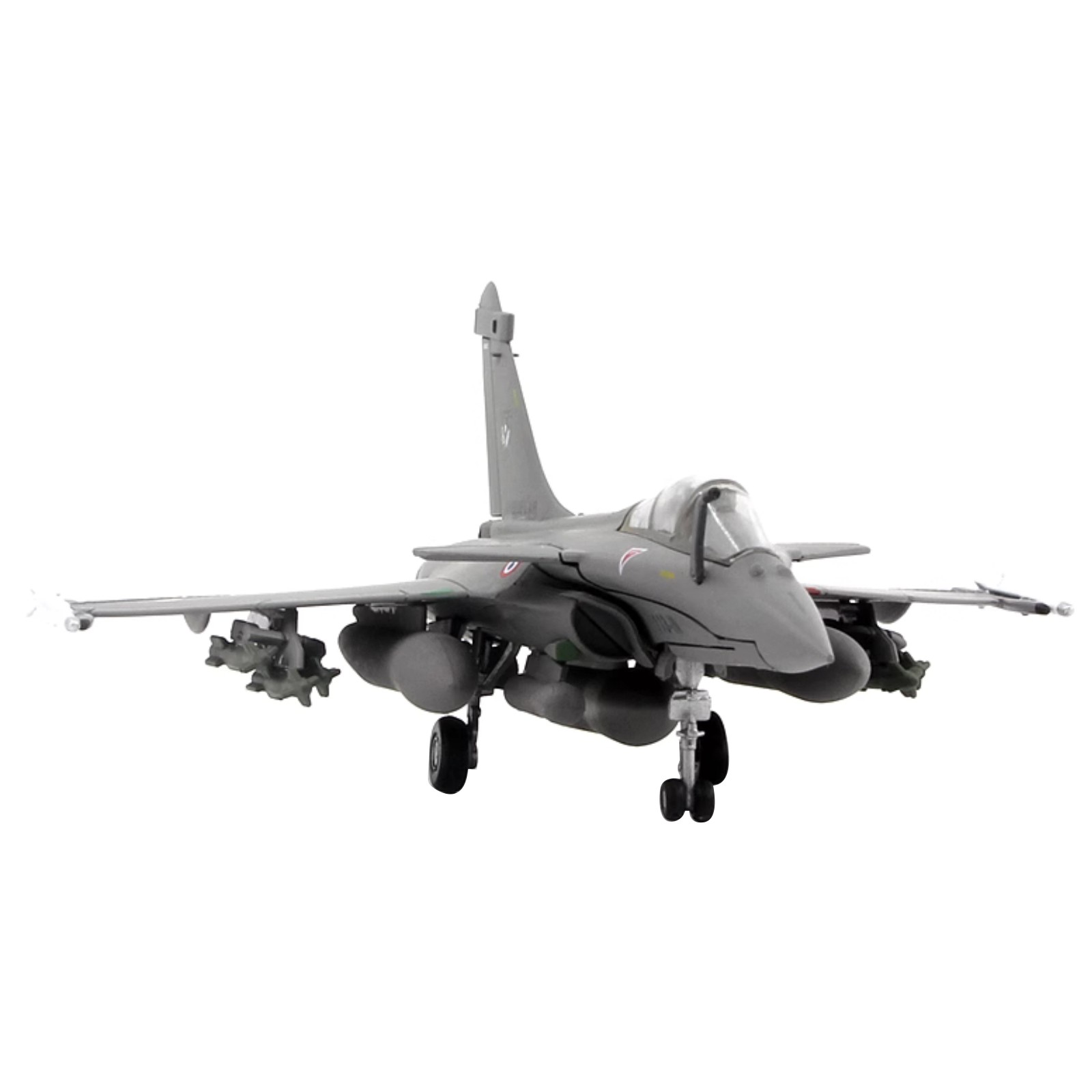1/100 Diecast Alloy French Air Force Rafale C Libya War Fighter Finished Model