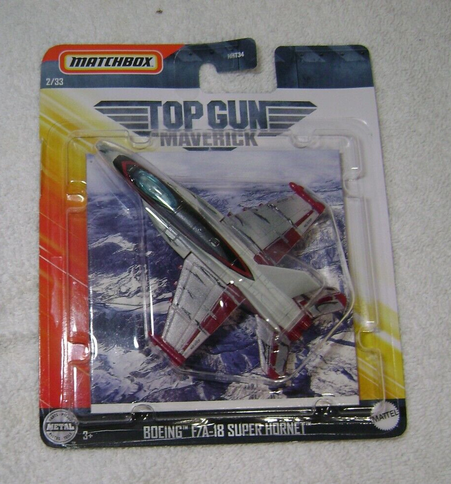 2022 Matchbox Sky Busters Boeing F/A-18 Super Hornet ® TOP GUN