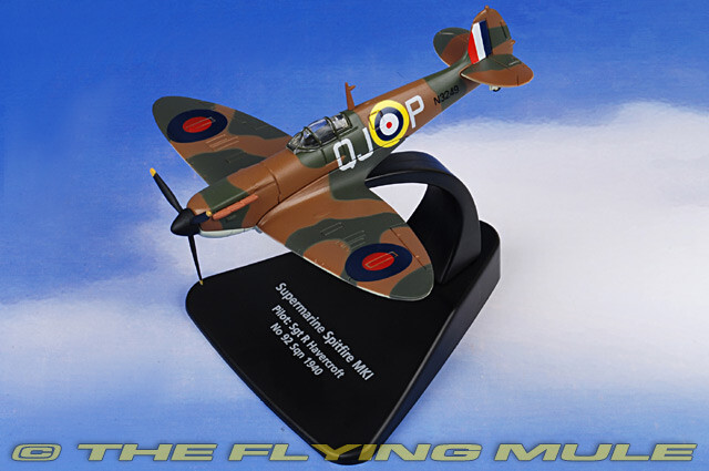 Oxford Diecast 1:72 Spitfire Mk I RAF No.92 Sqn Ralph Havercroft N3249