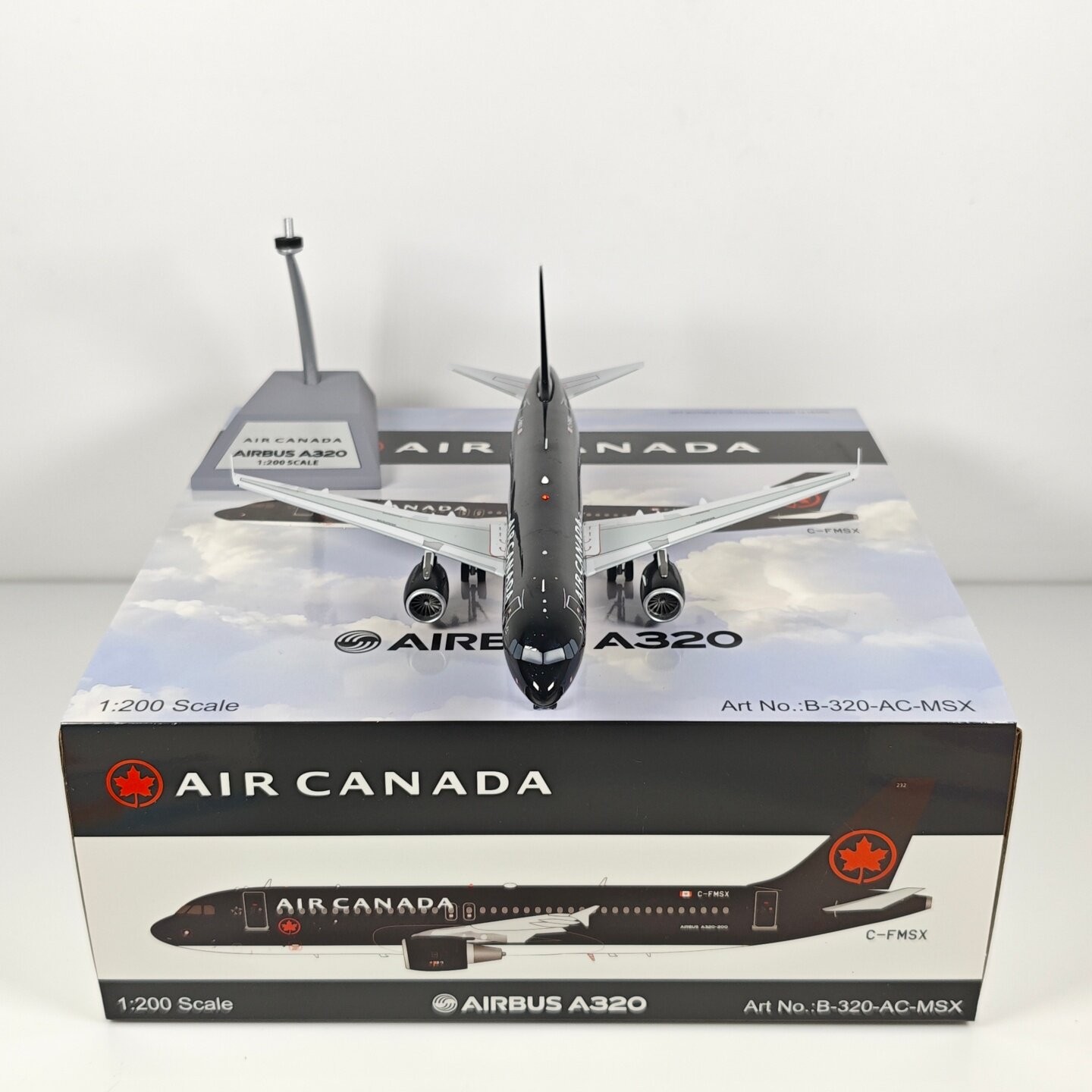 B-Models B-320-AC-MSX 1:200 Air Canada A320 C-FMSX Alloy Model