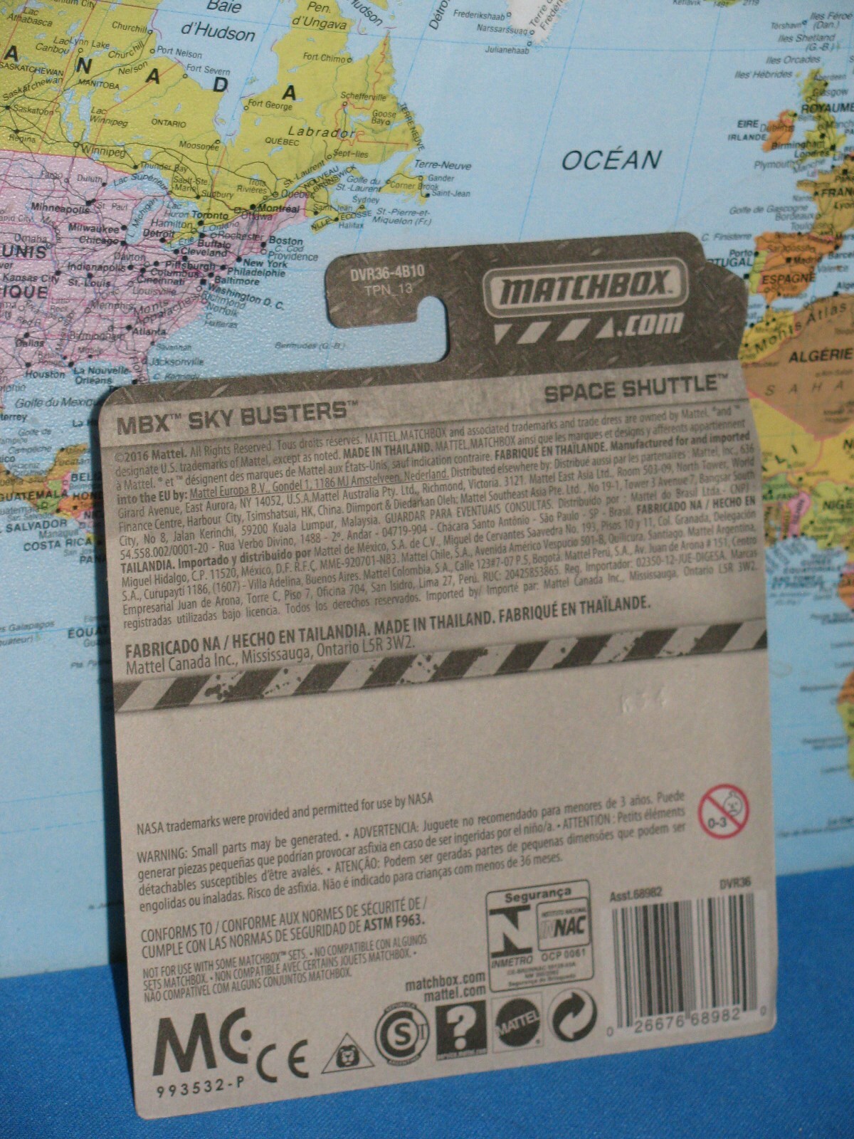 MATCHBOX MBX SKY BUSTERS MISSIONS NASA ENDEAVOUR SPACE SHUTTLE ***BRAND NEW***