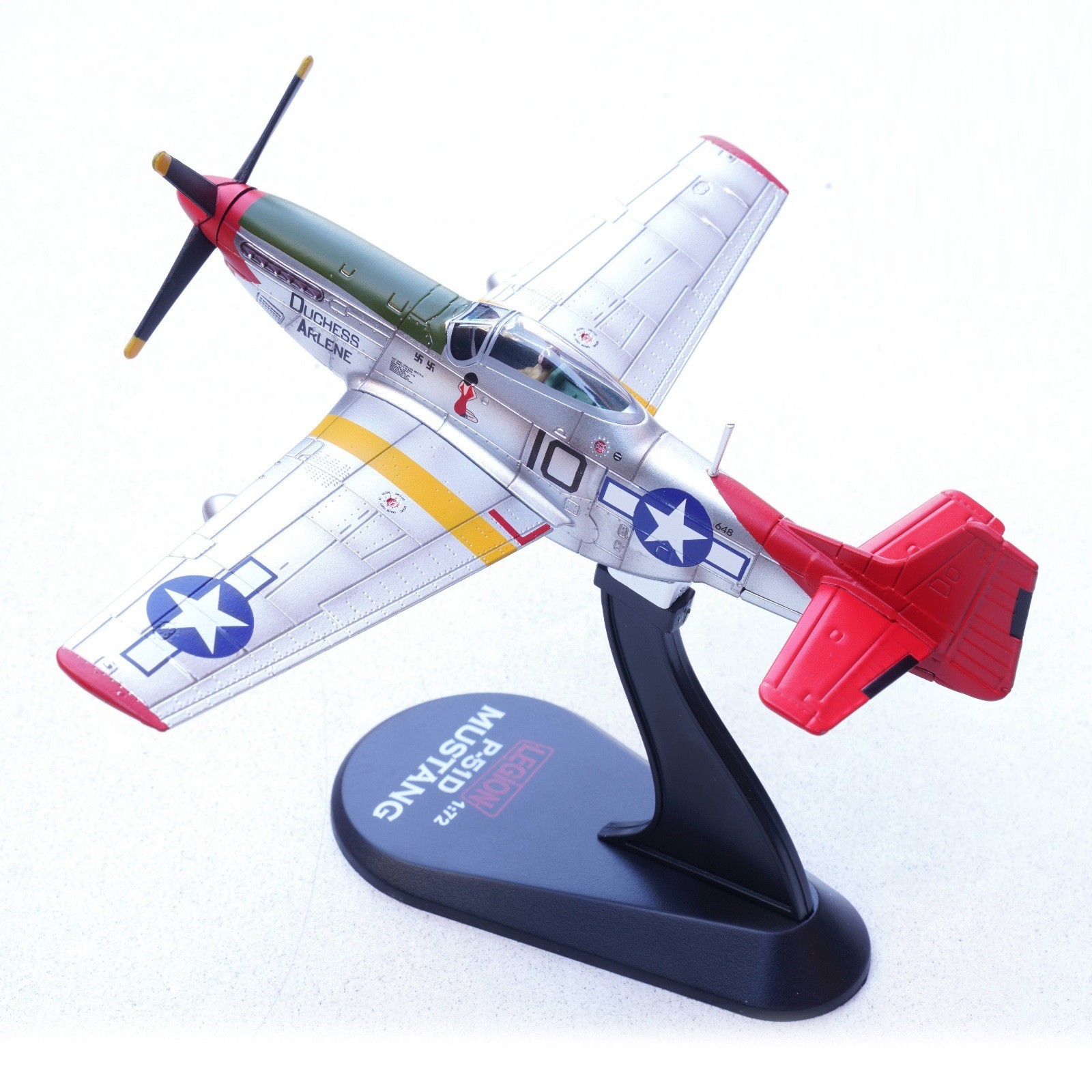 Legion 1/72 P-51D Mustang 332ndFG 100thFS Tuskegee Airmen Duchess Arlene 14663LE