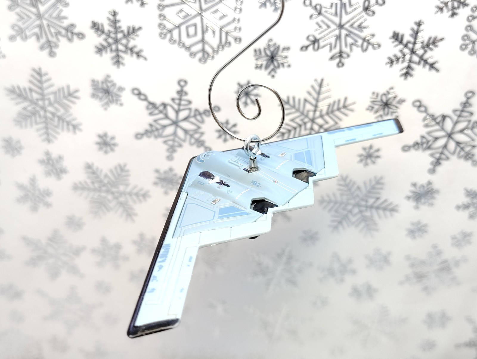 Northrop Grumman B-2 Stealth Bomber Jet Airplane Christmas Ornament Gift USAF