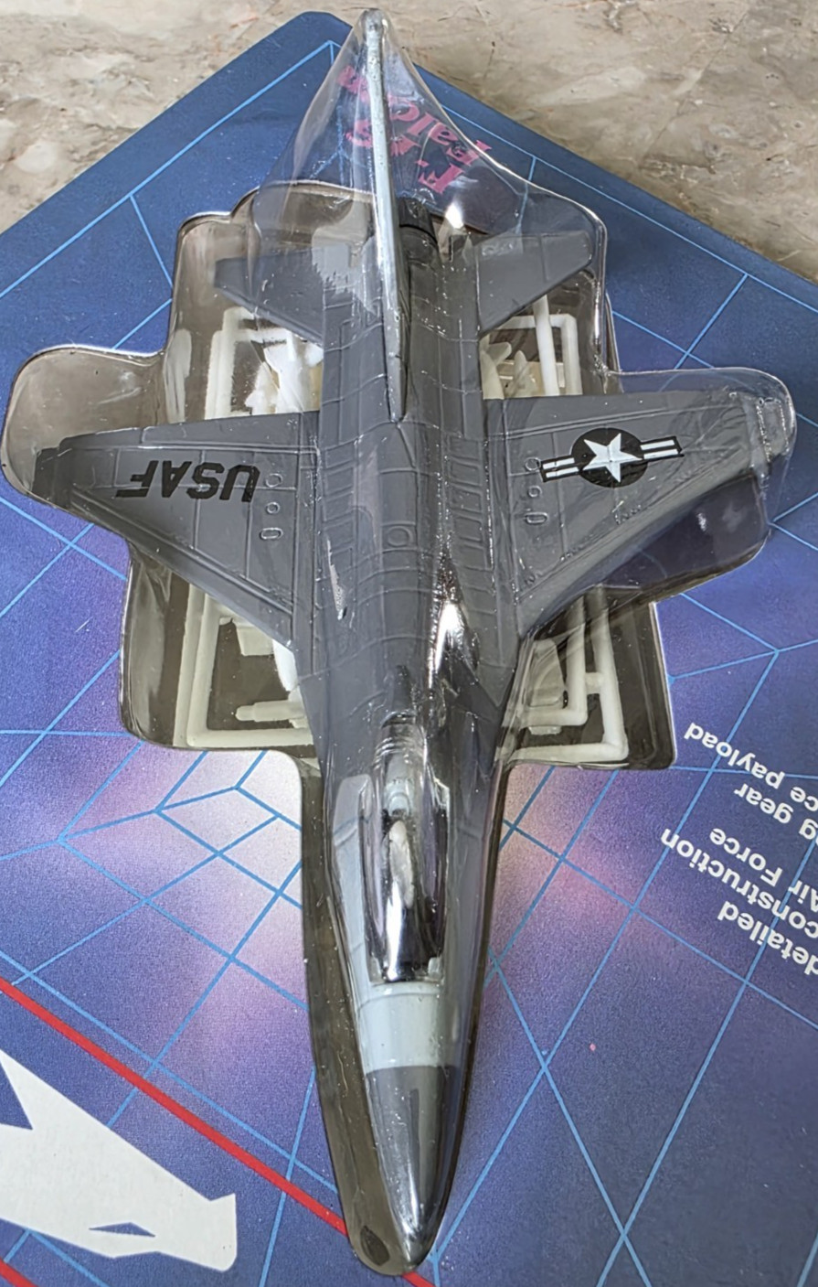 VINTAGE NEW 1986 ERTL FORCE ONE DIECAST F-16 FIGHTING FALCON U.S. AIR FORCE 1163