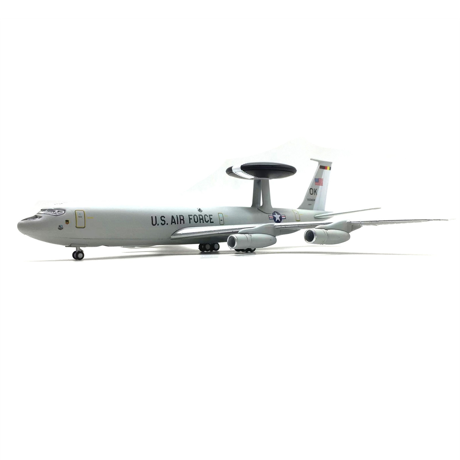 Alloy+ABS Plastic 1/200 Scale US E-3 E3 Sentry AWACS High Simulation Plane Model