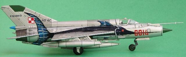 Hobby Master Mig – 21 MF Polish Air Force “BIG FISH” HA 0103 1:72 Scale