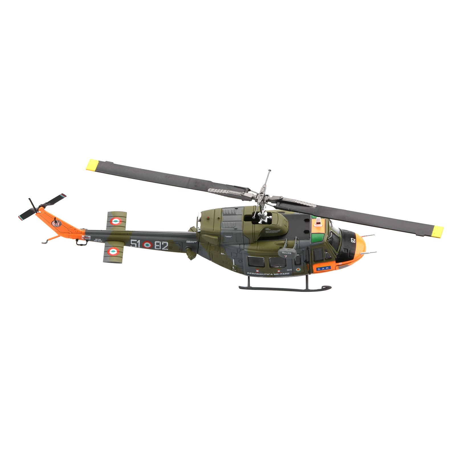 For Agusta-Bell AB 212 Helicopter 1:100 Scale Italian Navy Model Alloy New