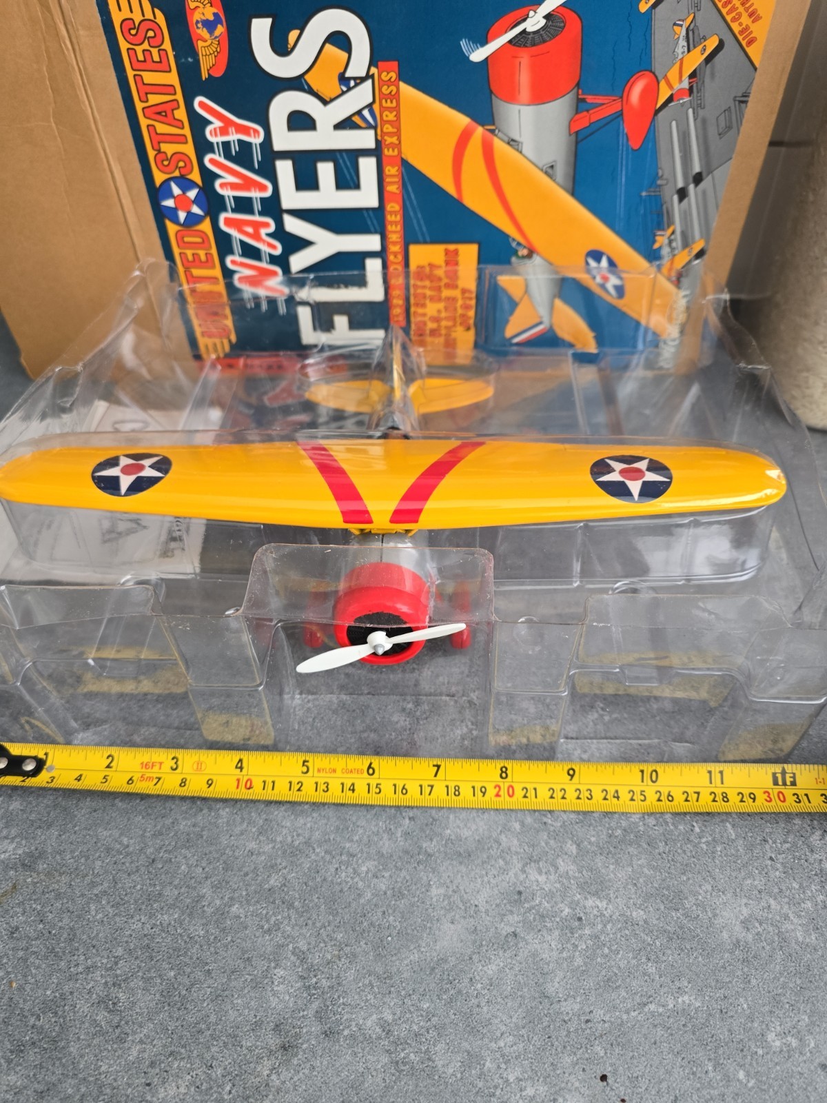 Boxed Vintage 1995 Ertl Collectibles F017 Navy Flyers 1929 Lockhead Air Express