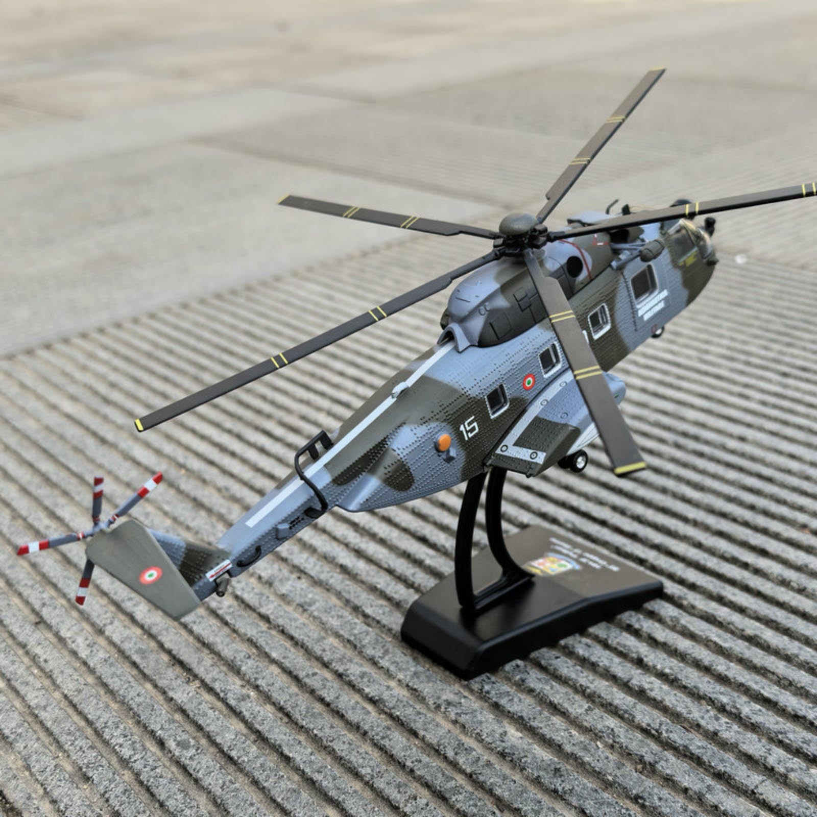 Italian Air Force HH-3F Pelican Helicopter 18cm Diecast Alloy Finished Model