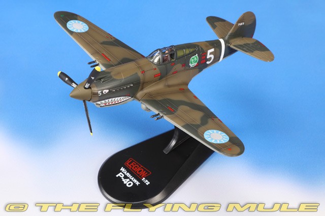 Legion Models 1:72 P-40B Warhawk AVG Flying Tigers 1st PS Adam and Eve Charles