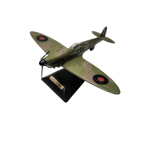 Richmond Toys MotorMax Sky Wings Classics Diecast RAF Spitfire Aircraft w/Stand