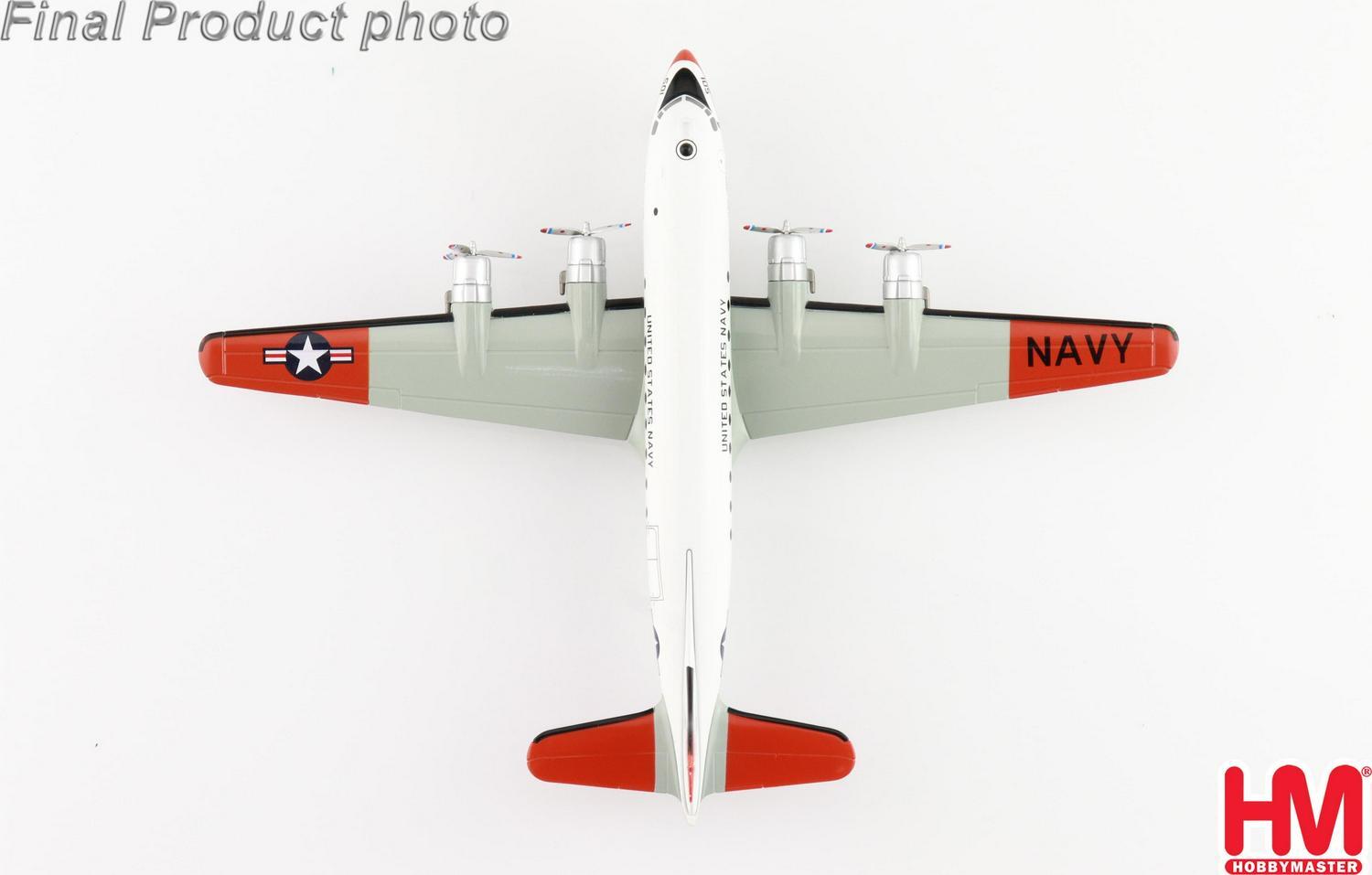 Douglas C-54Q Skymaster 56501 US Navy Test Pilot School 1973 Diecast 1:200 Scale