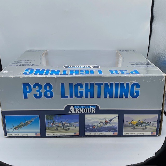FRANKLIN MINT ARMOUR COLLECTION P38 LIGHTNING USAAF SCALE 1:48 98278