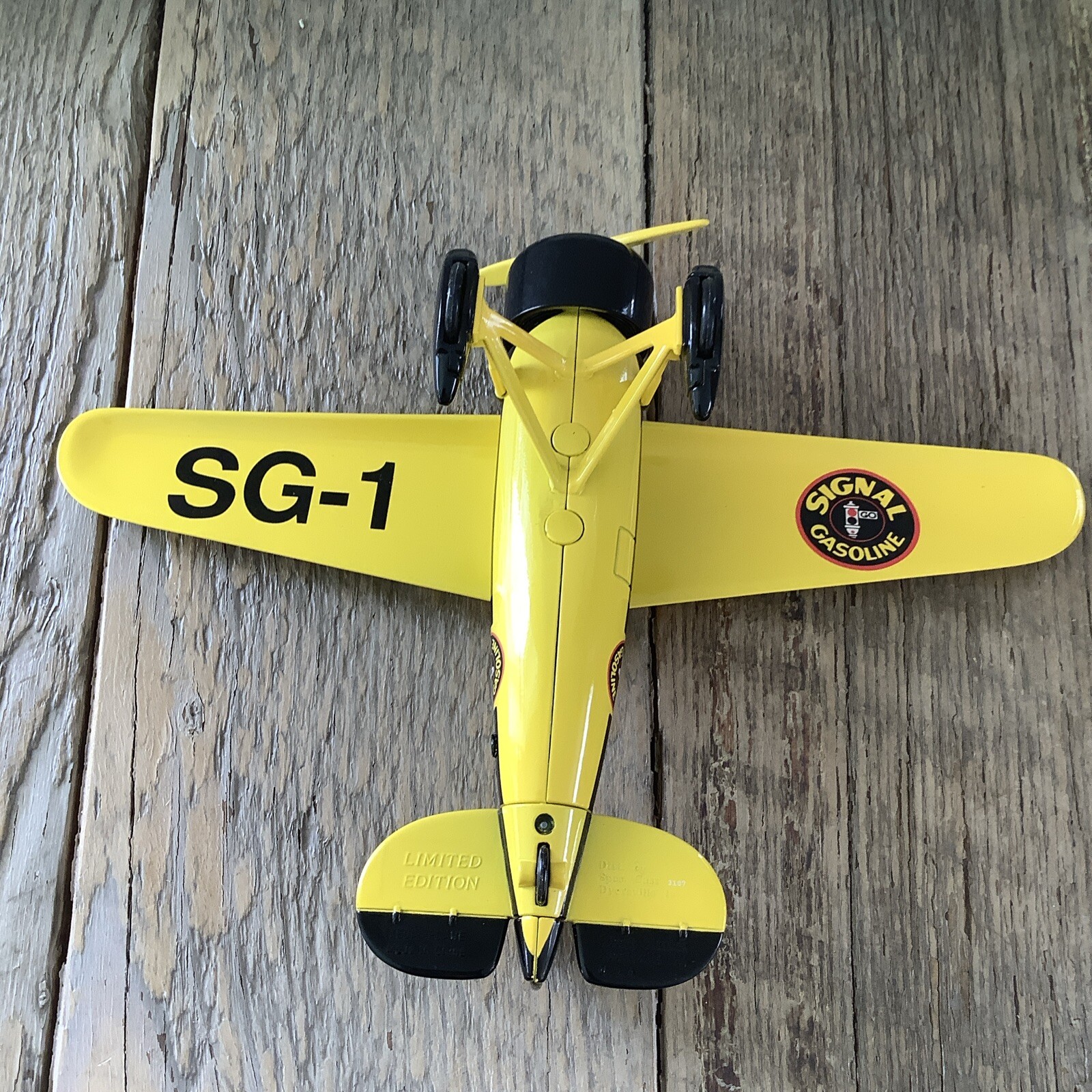 1932 Lockheed Vega Model 5 Signal Gas Model Bank Airplane New In Box 1/32