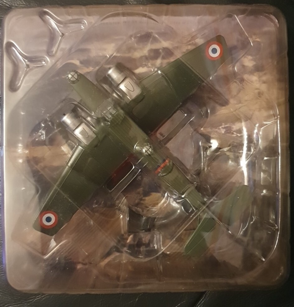 Altaya Aviation Marcel Bloch MB.210 France Die Cast Aircraft Model 1:144 NEW