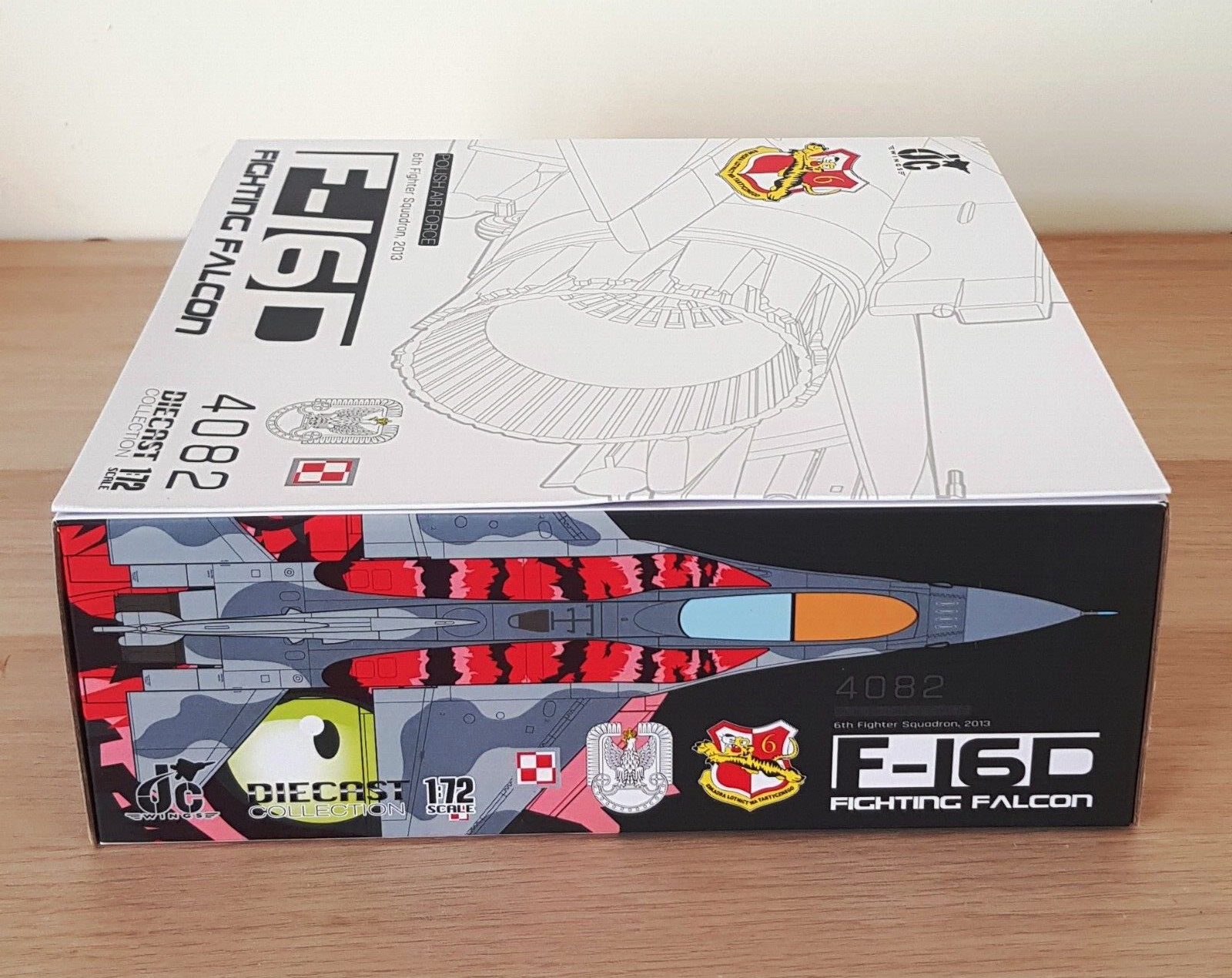 F-16D Fighting Falcon, Polish Air Force 6th FS, NATO, JC Wings JCW-72-F16-017