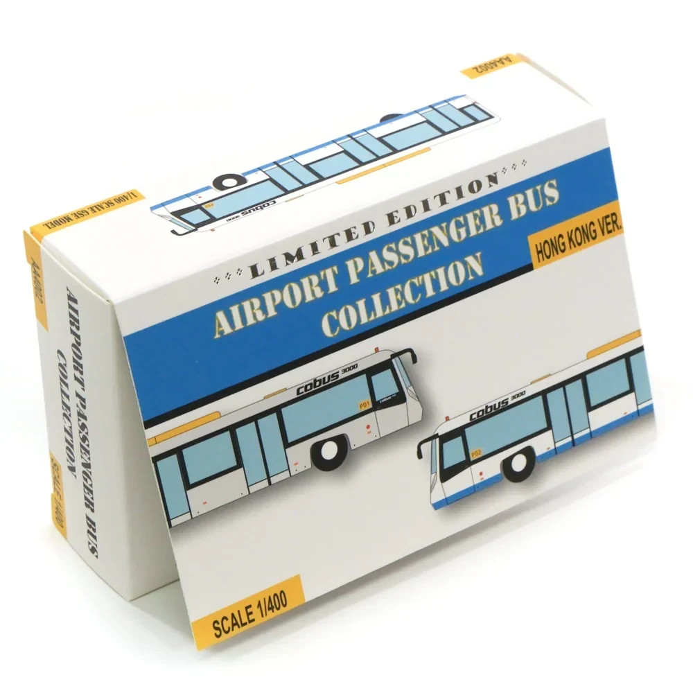 HONG KONG INTERNATIONAL AIRPORT BUS SET OF 4 – FANTASY WINGS FAA4002 1/400